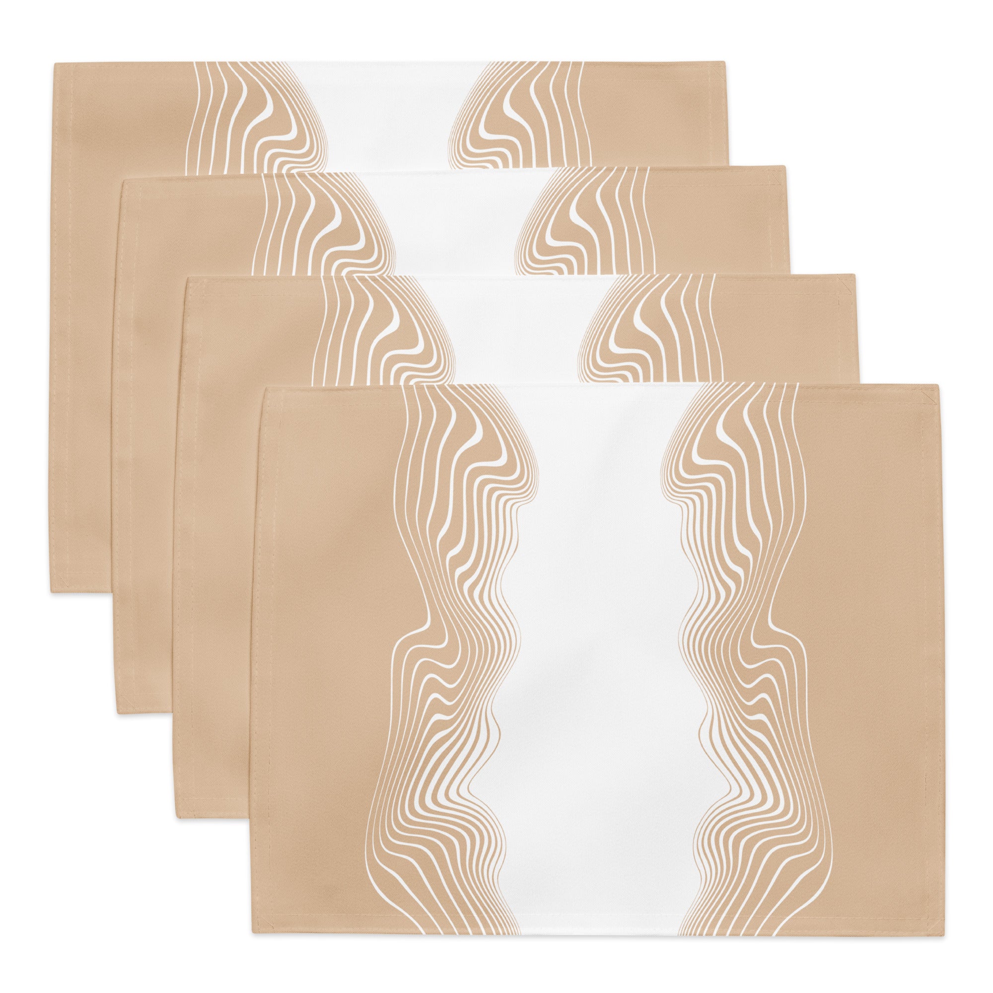 Soft Lines, Strong Boundaries - Placemat Set (4)