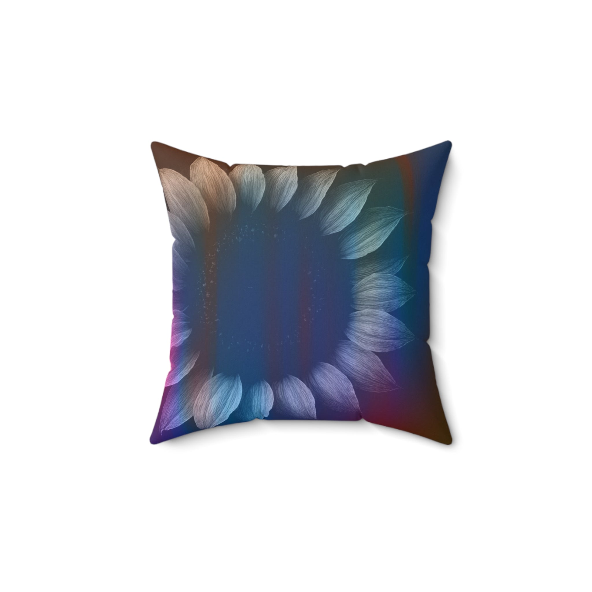Solar Haze -  Faux Suede Throw Pillow