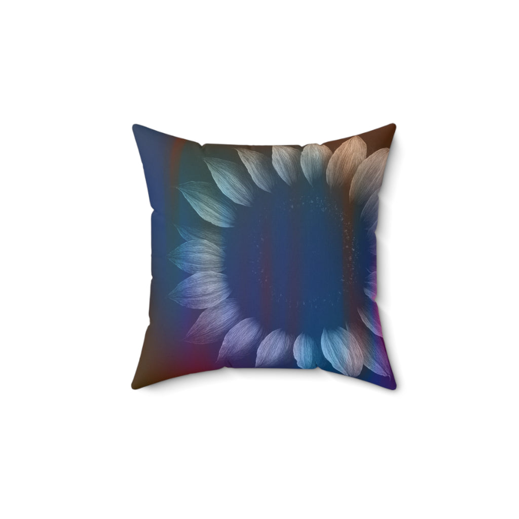 Solar Haze -  Faux Suede Throw Pillow