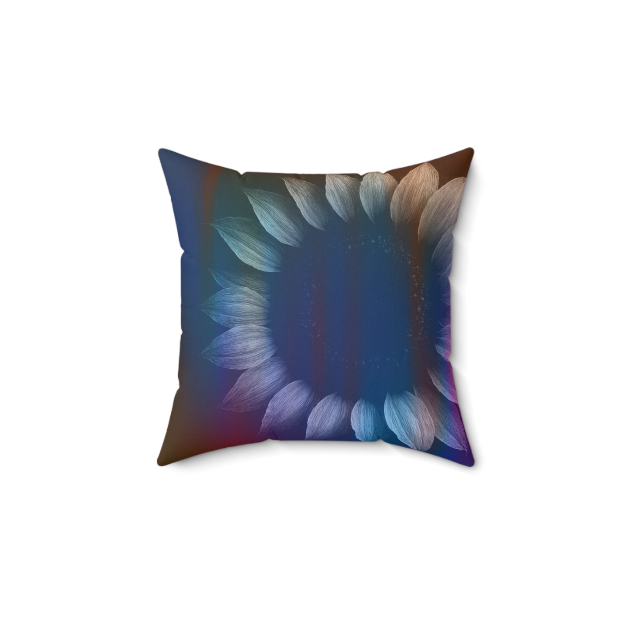 Solar Haze -  Faux Suede Throw Pillow