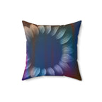 Solar Haze -  Faux Suede Throw Pillow