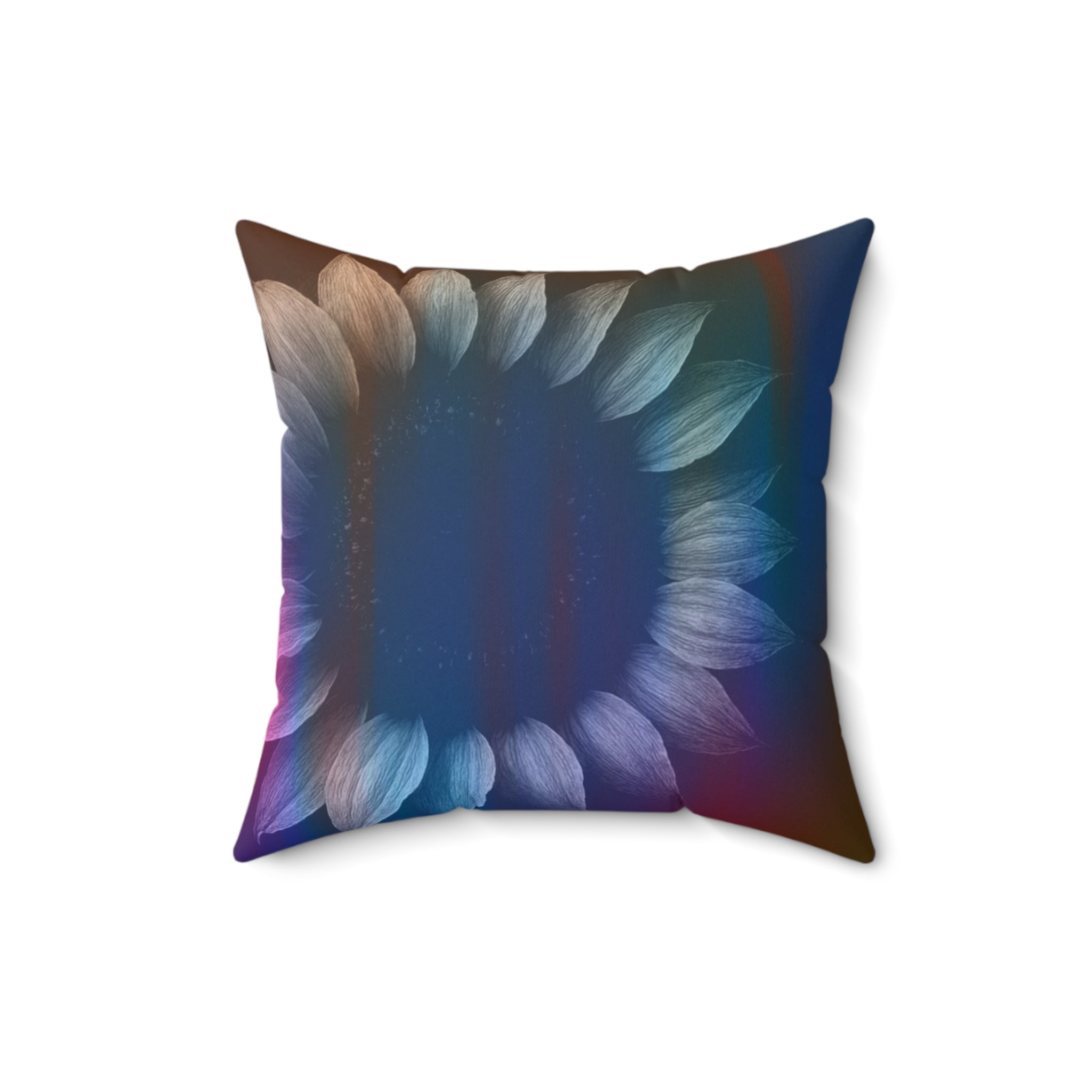 Solar Haze -  Faux Suede Throw Pillow