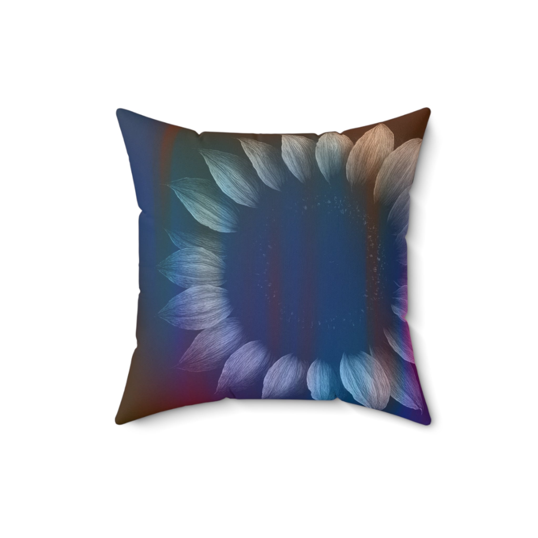 Solar Haze -  Faux Suede Throw Pillow