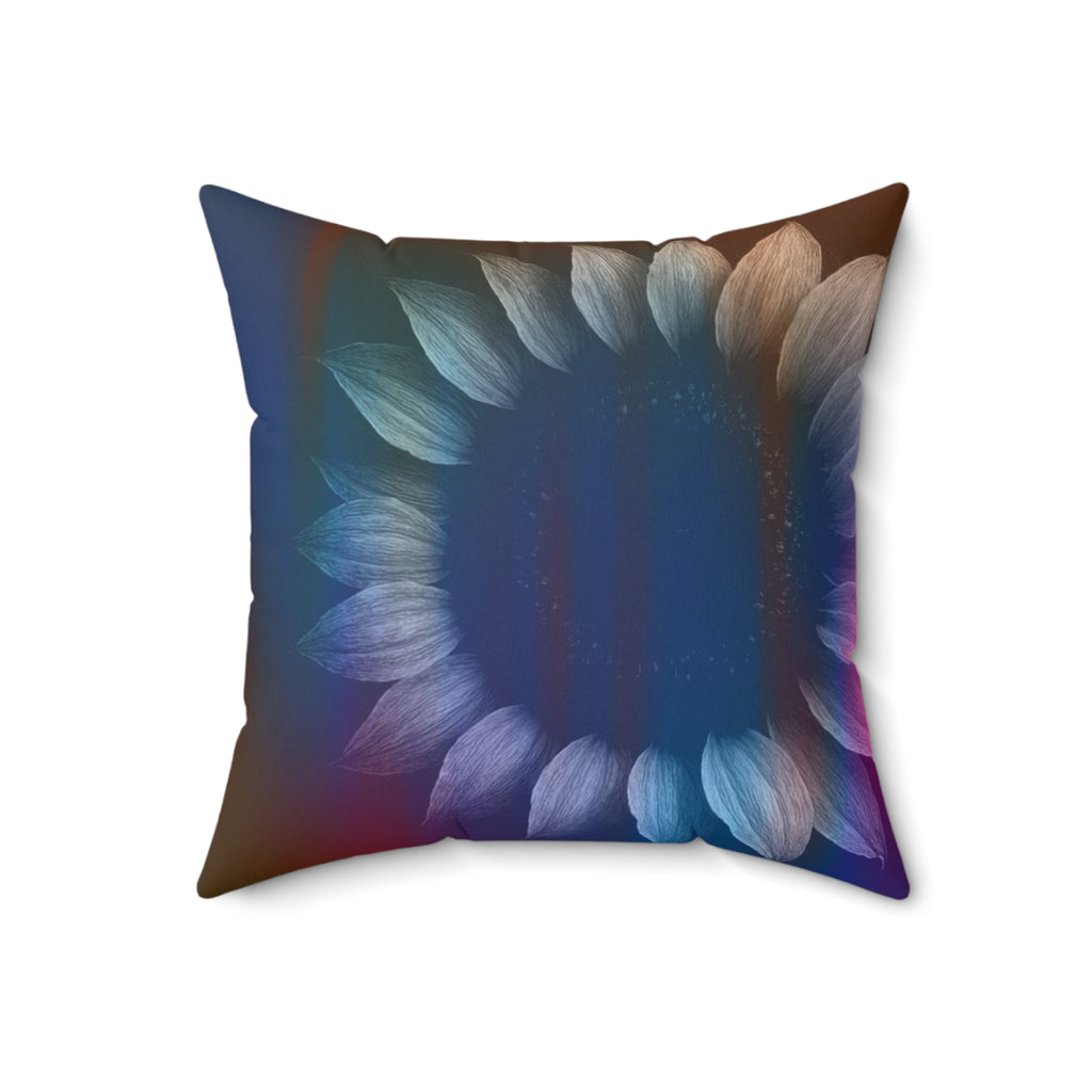 Solar Haze -  Faux Suede Throw Pillow