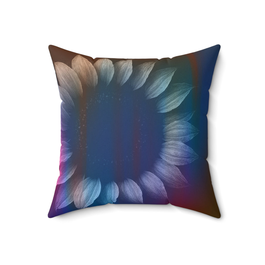 Solar Haze -  Faux Suede Throw Pillow
