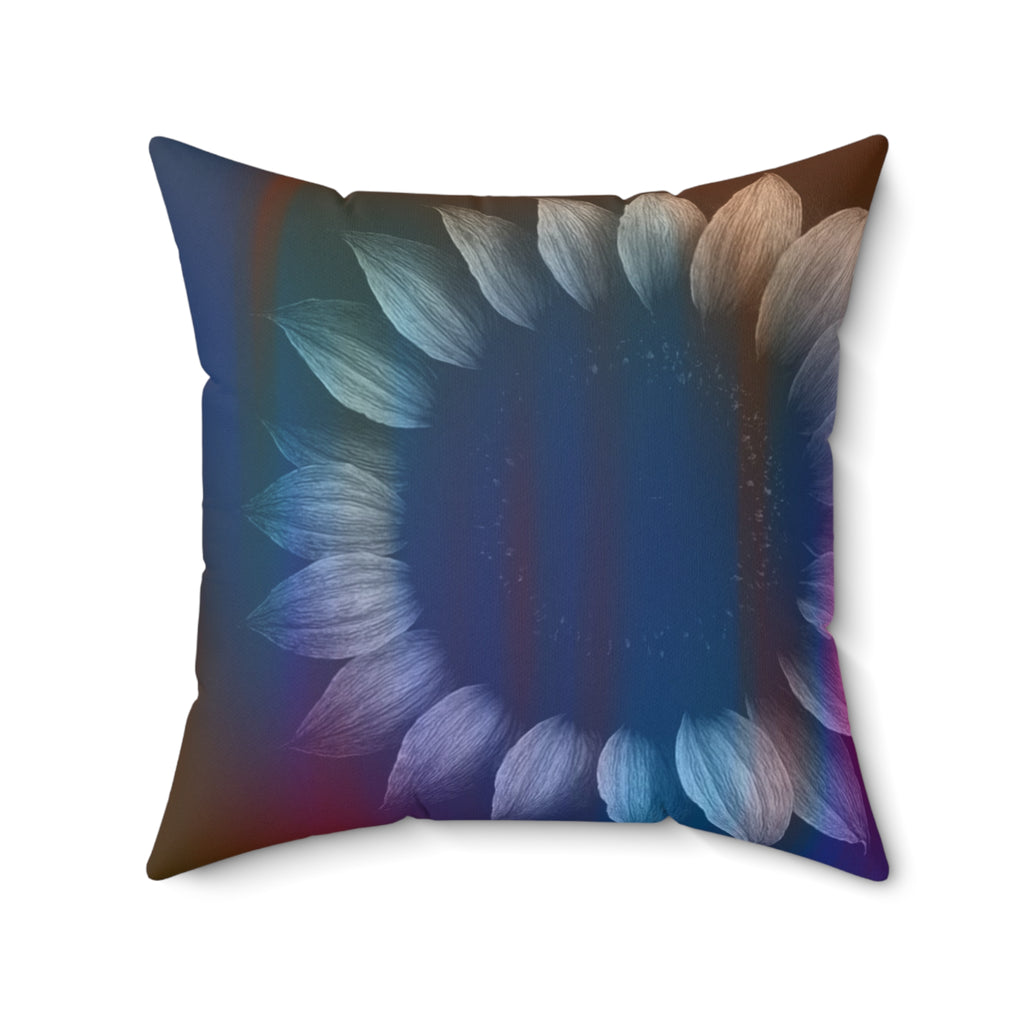 Solar Haze -  Faux Suede Throw Pillow