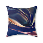 Sovereign Silk - Faux Suede Throw Pillow