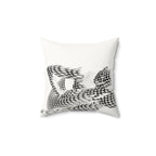 Spotted in Denial - Faux Suede Throw Pillow
