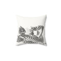 Spotted in Denial - Faux Suede Throw Pillow