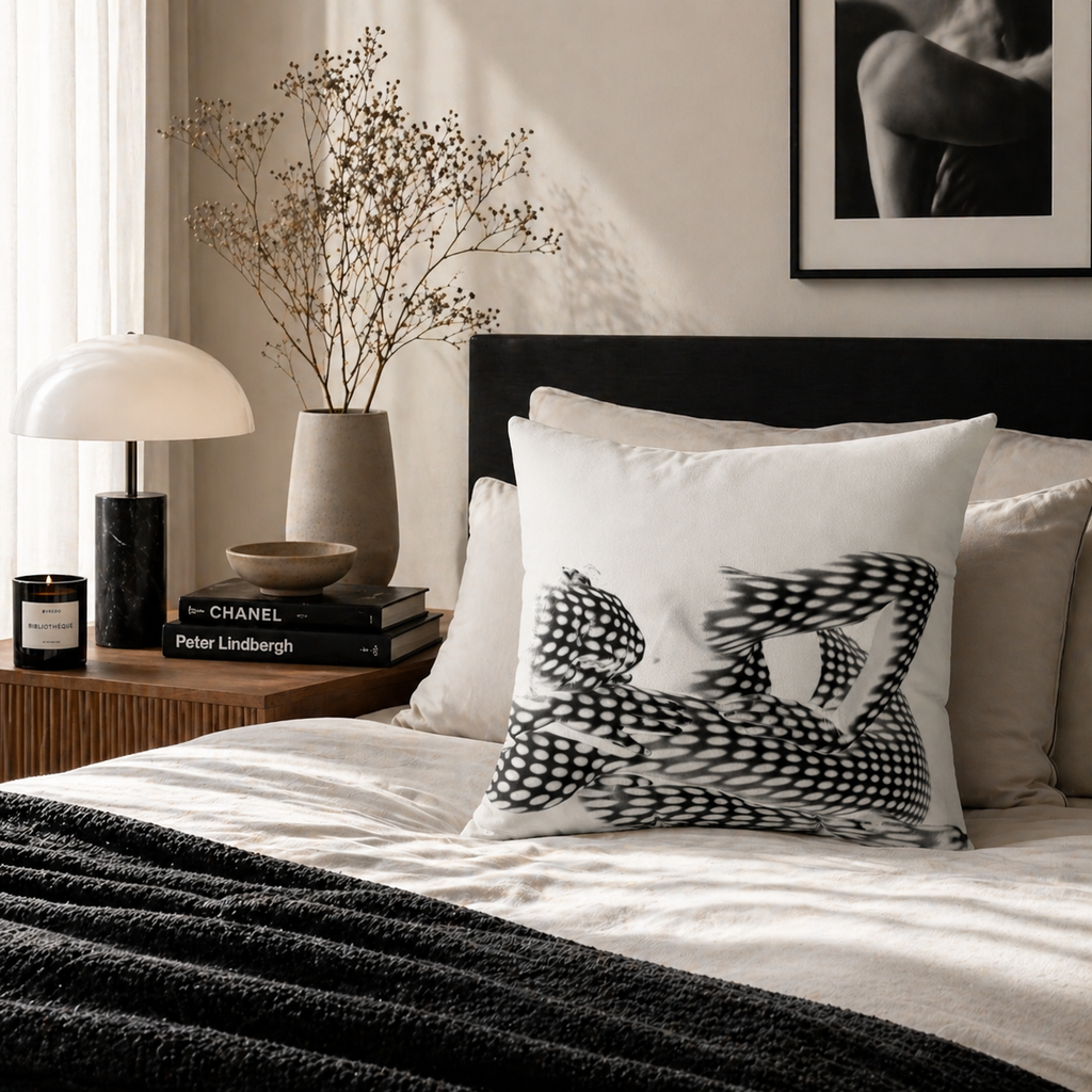 Spotted in Denial - Throw Pillow