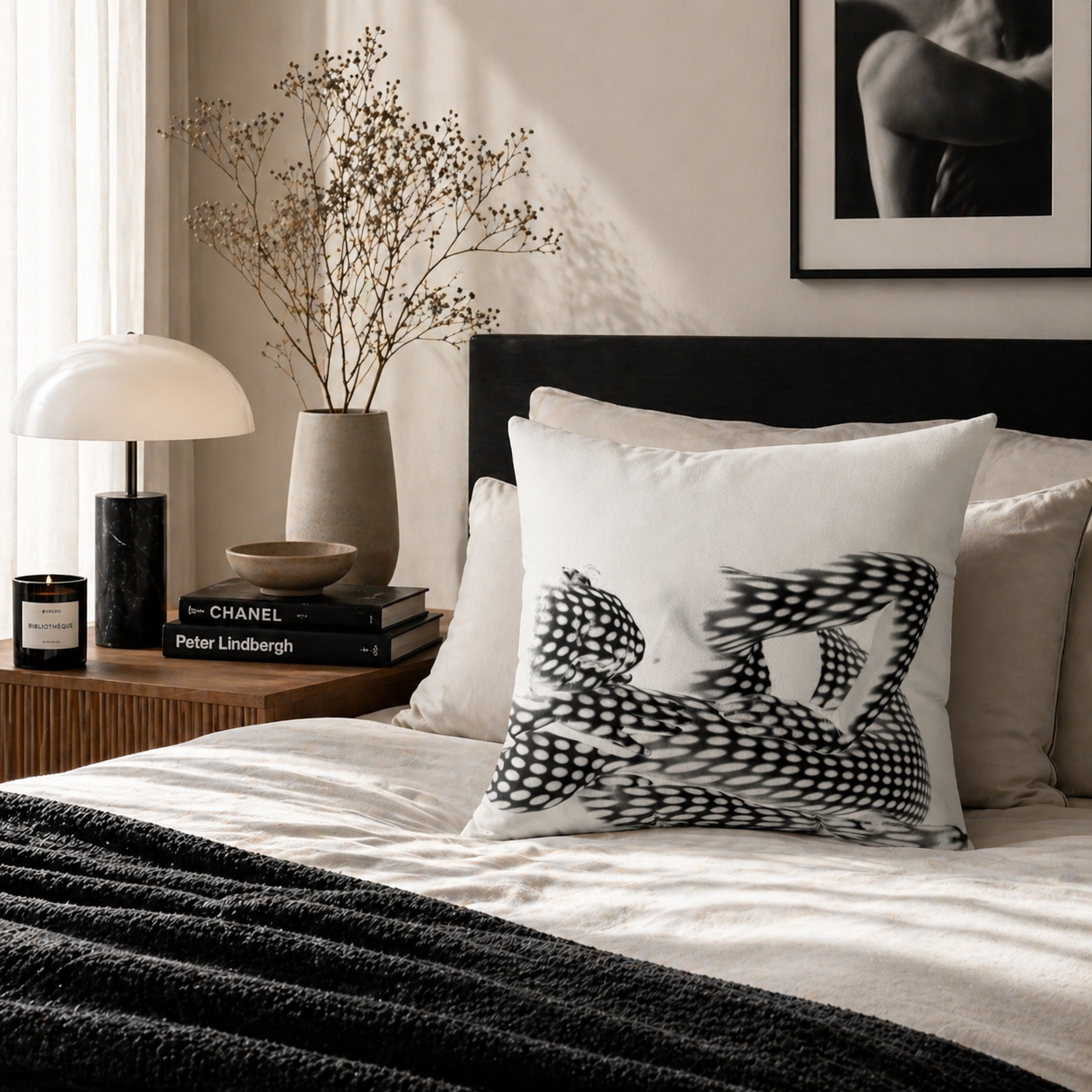 Spotted in Denial - Throw Pillow