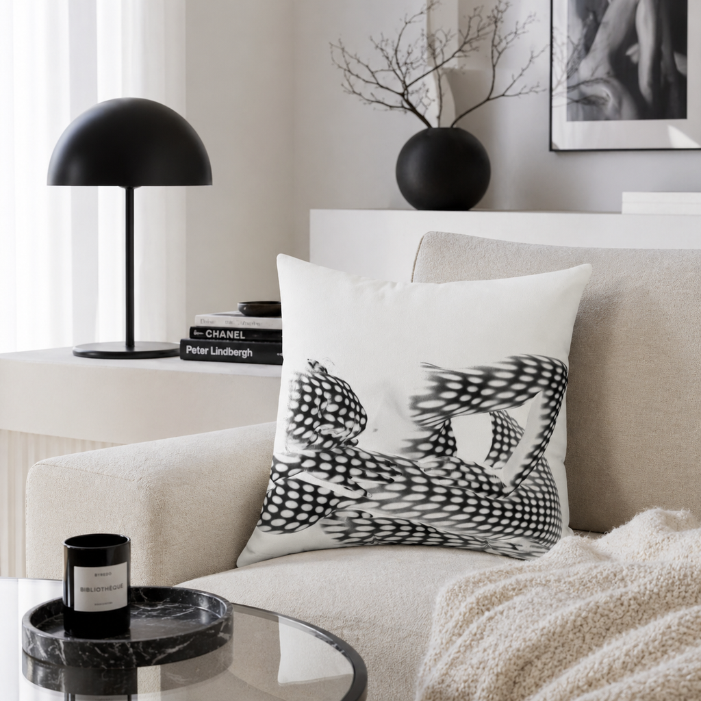 Spotted in Denial - Throw Pillow