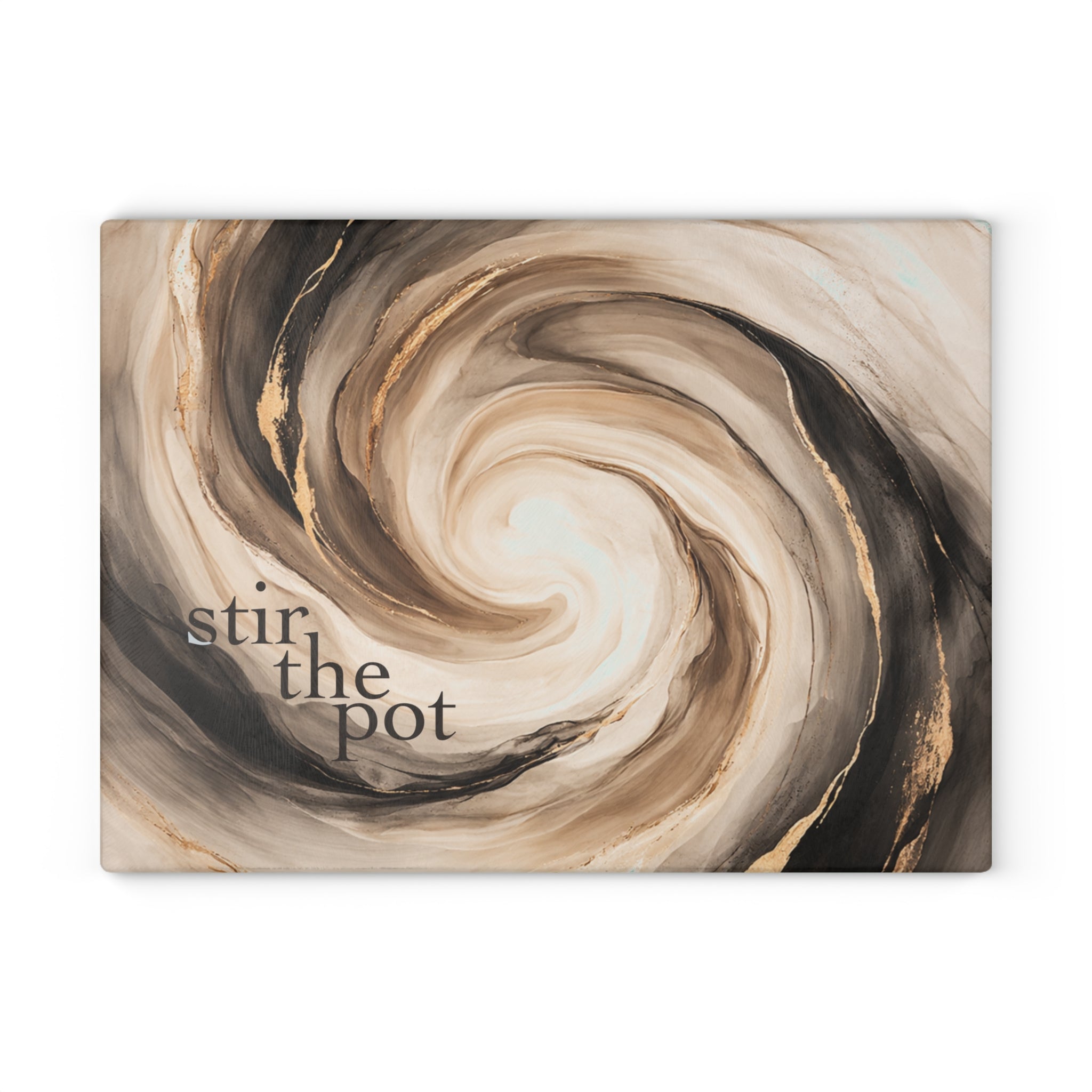 Stir the Pot - Glass Cutting Board