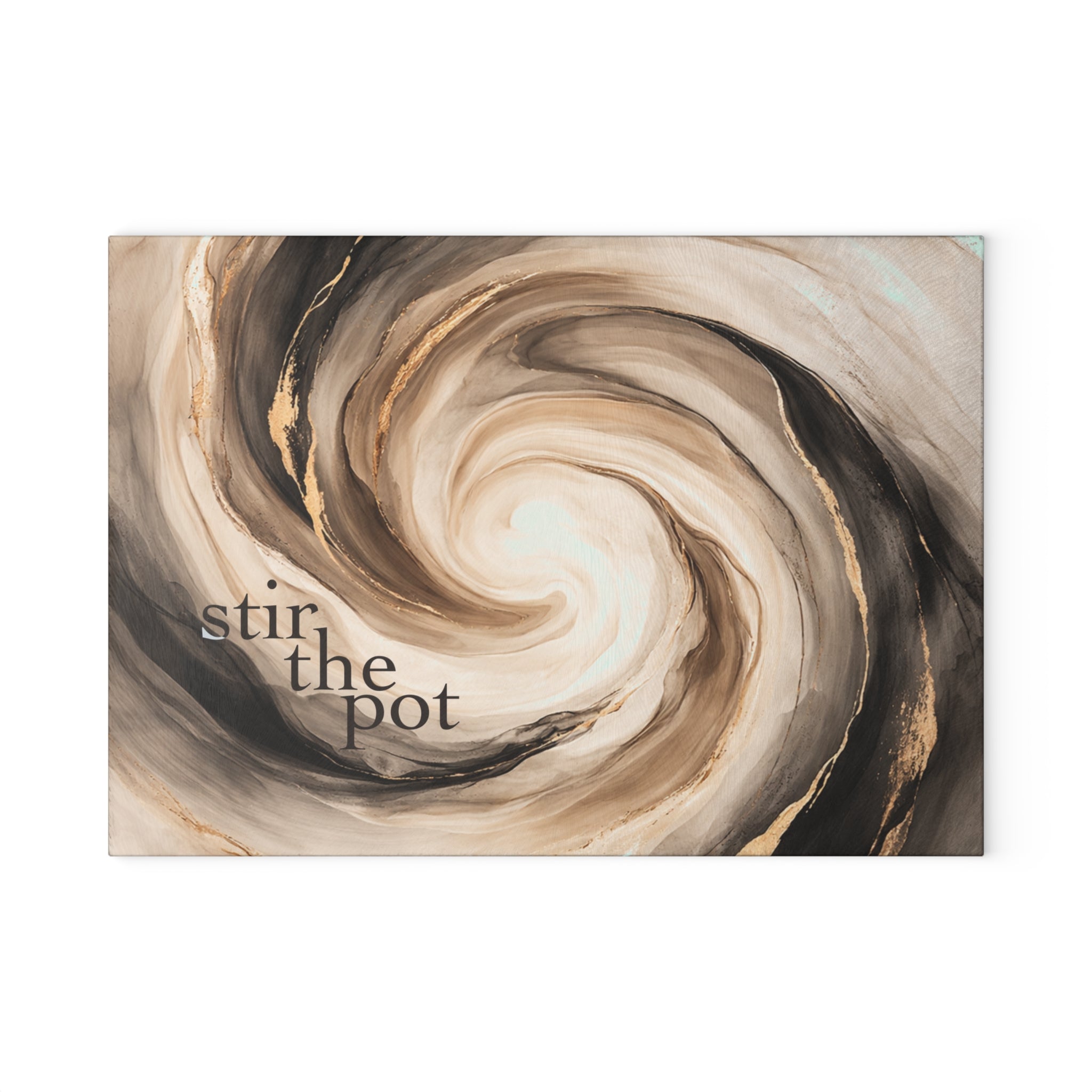 Stir the Pot - Glass Cutting Board