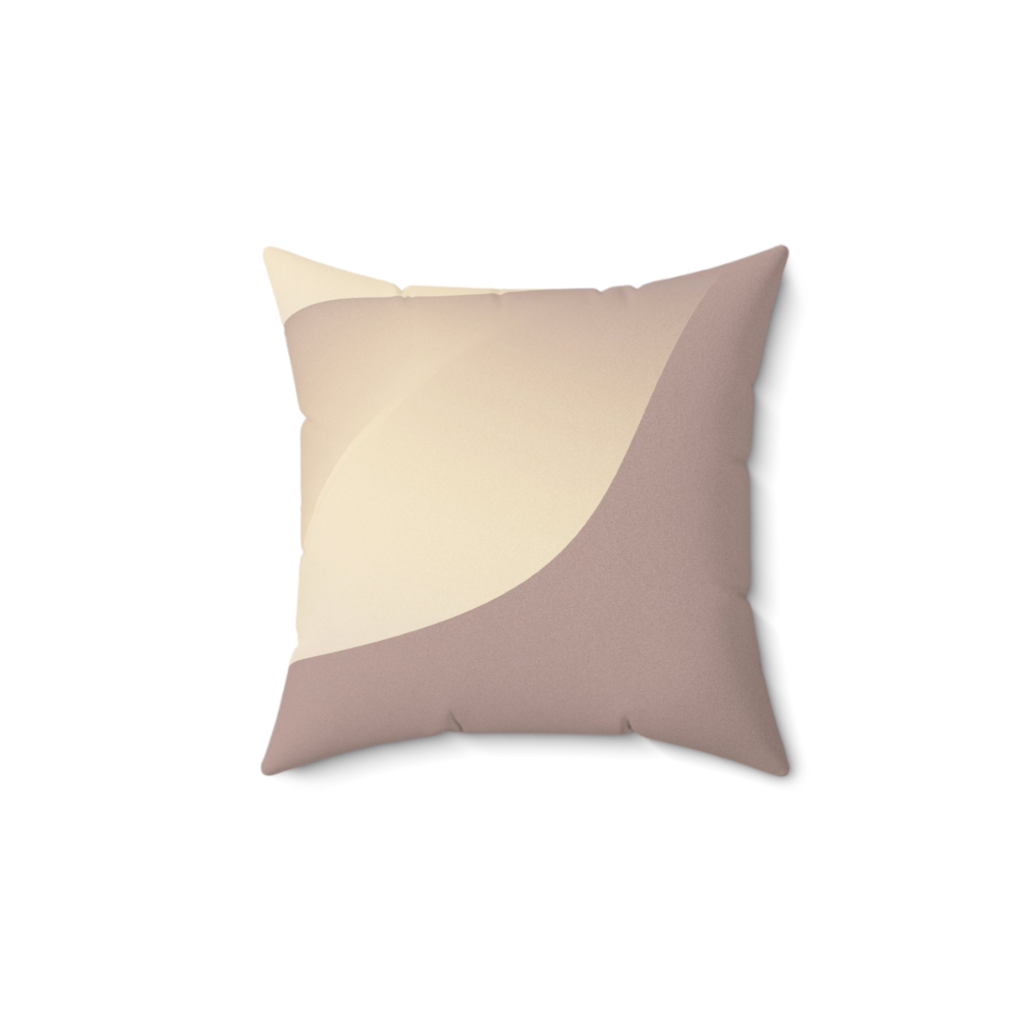 Subtle Seduction - Faux Suede Throw Pillow