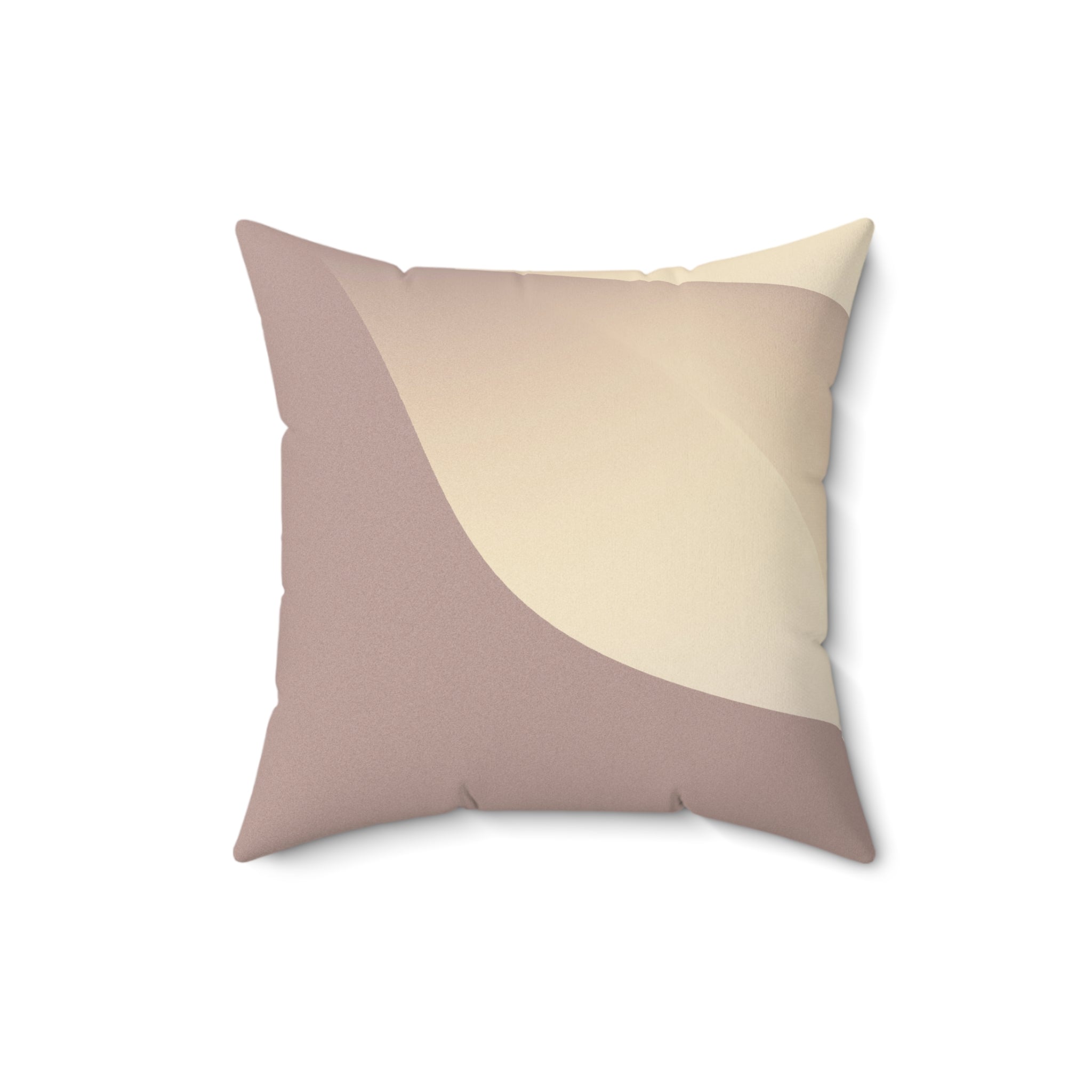 Subtle Seduction - Faux Suede Throw Pillow