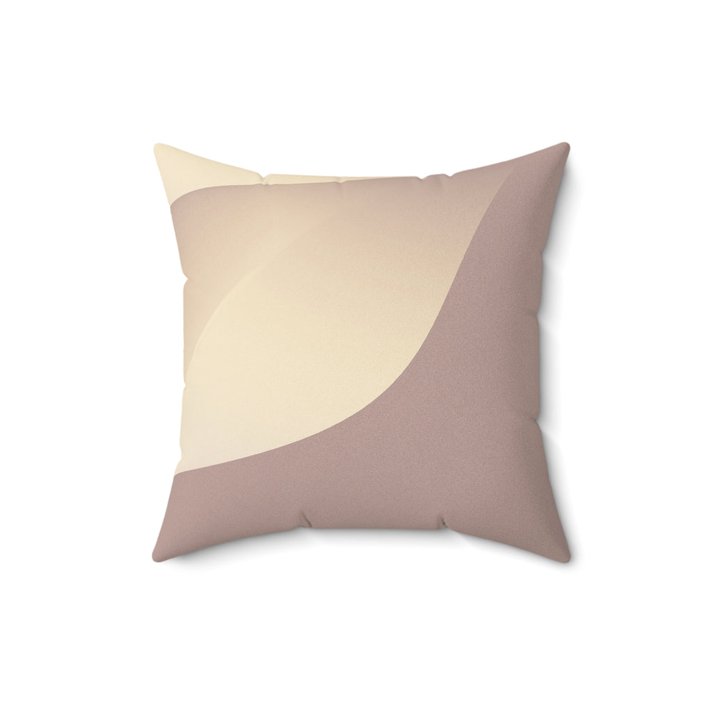 Subtle Seduction - Faux Suede Throw Pillow