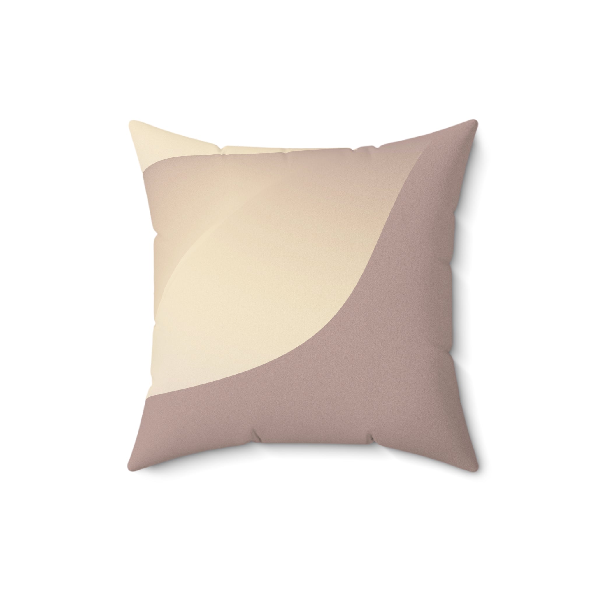 Subtle Seduction - Faux Suede Throw Pillow