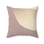 Subtle Seduction - Faux Suede Throw Pillow