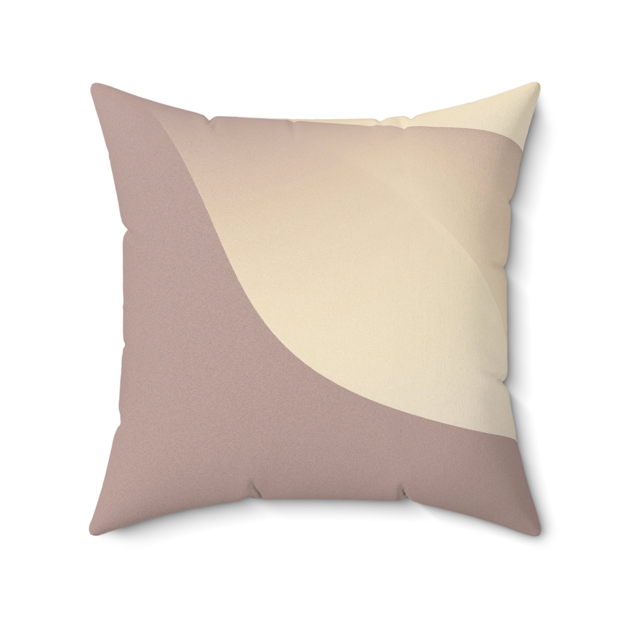 Subtle Seduction - Faux Suede Throw Pillow