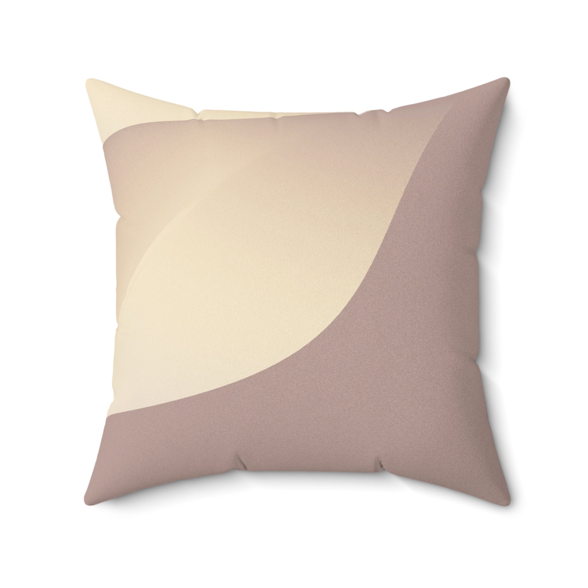 Subtle Seduction - Faux Suede Throw Pillow