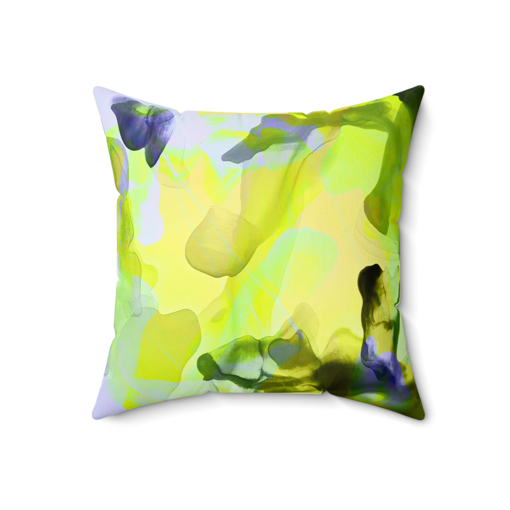 Sweet. Sharp. Untouchable. - Faux Suede Throw Pillow