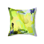 Sweet. Sharp. Untouchable. - Faux Suede Throw Pillow