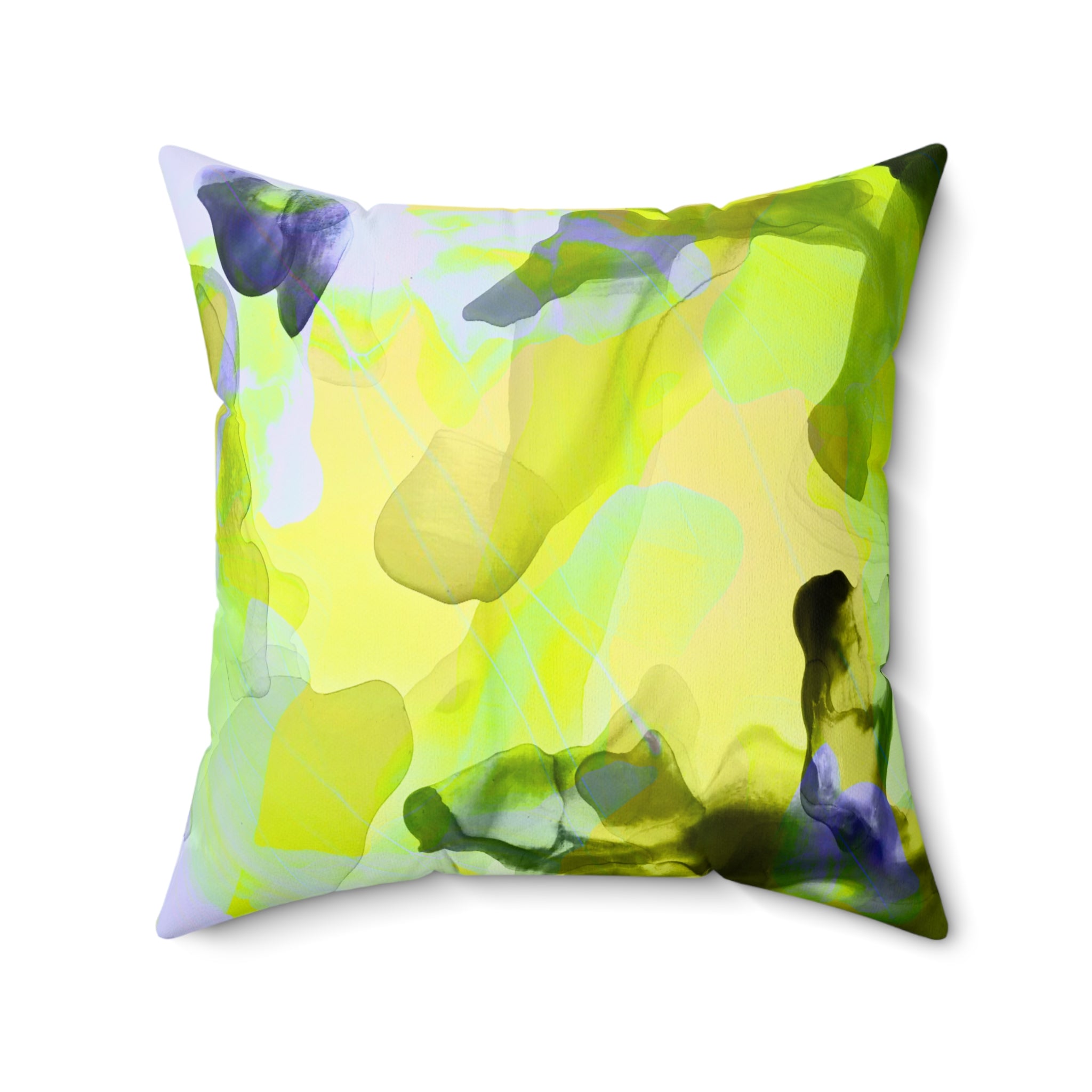 Sweet. Sharp. Untouchable. - Faux Suede Throw Pillow