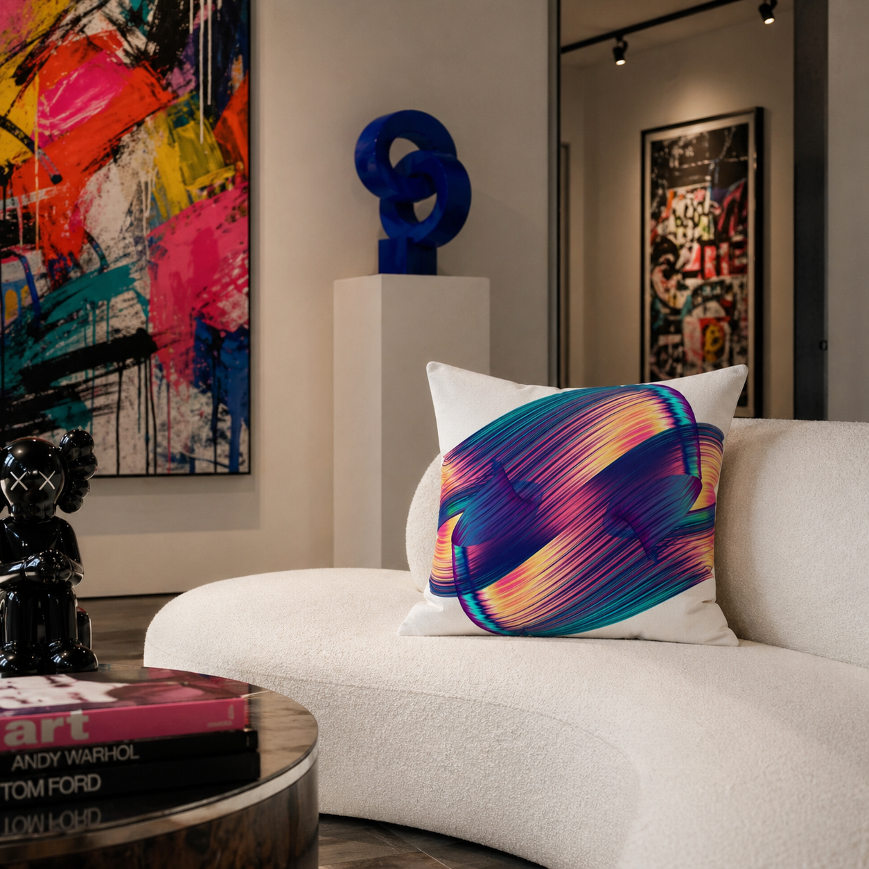 Swipe Right - Throw Pillow