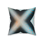 Symmetry is a Liar - Faux Suede Throw Pillow