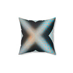Symmetry is a Liar - Faux Suede Throw Pillow