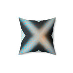 Symmetry is a Liar - Faux Suede Throw Pillow