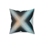 Symmetry is a Liar - Faux Suede Throw Pillow