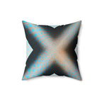Symmetry is a Liar - Faux Suede Throw Pillow