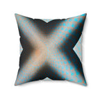 Symmetry is a Liar - Faux Suede Throw Pillow