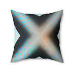 Symmetry is a Liar - Faux Suede Throw Pillow