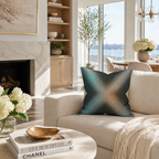 Symmetry is a Liar - Faux Suede Throw Pillow