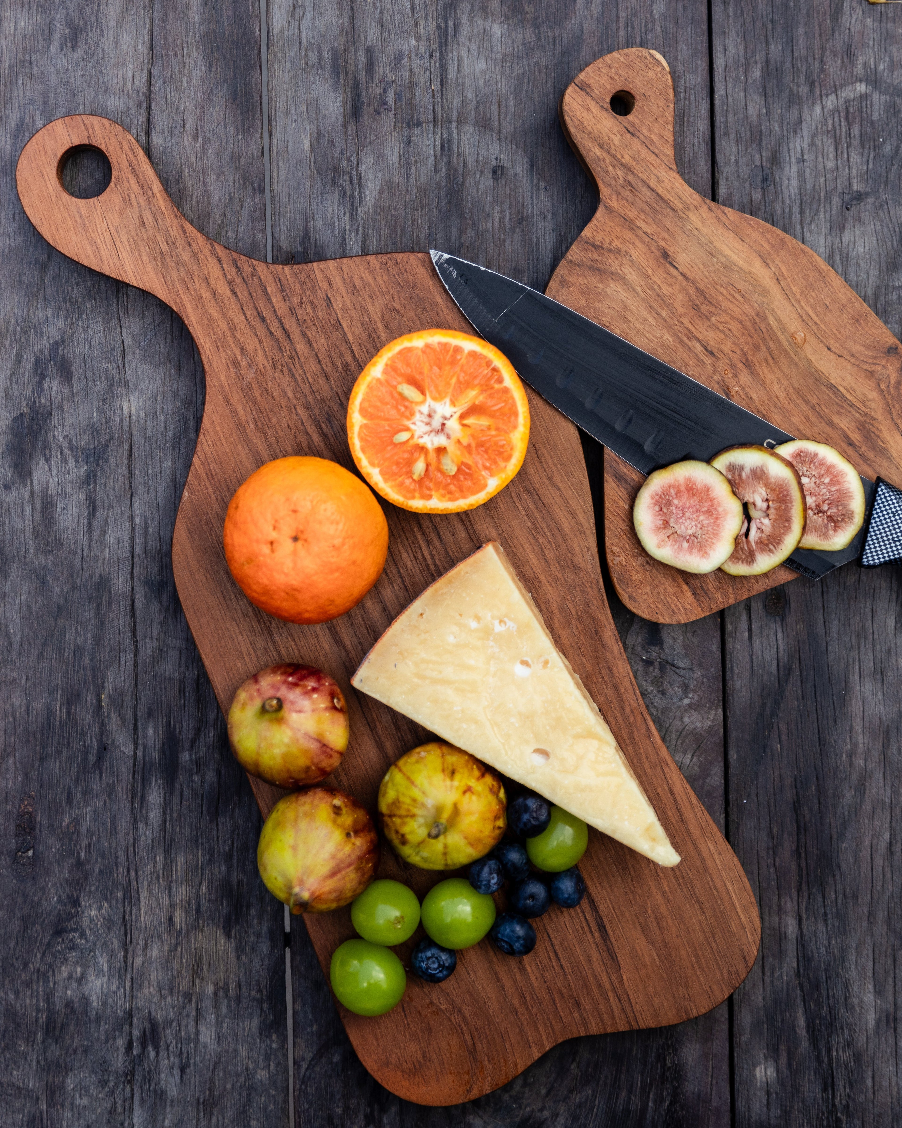 Teak Wavy Charcuterie Boards
