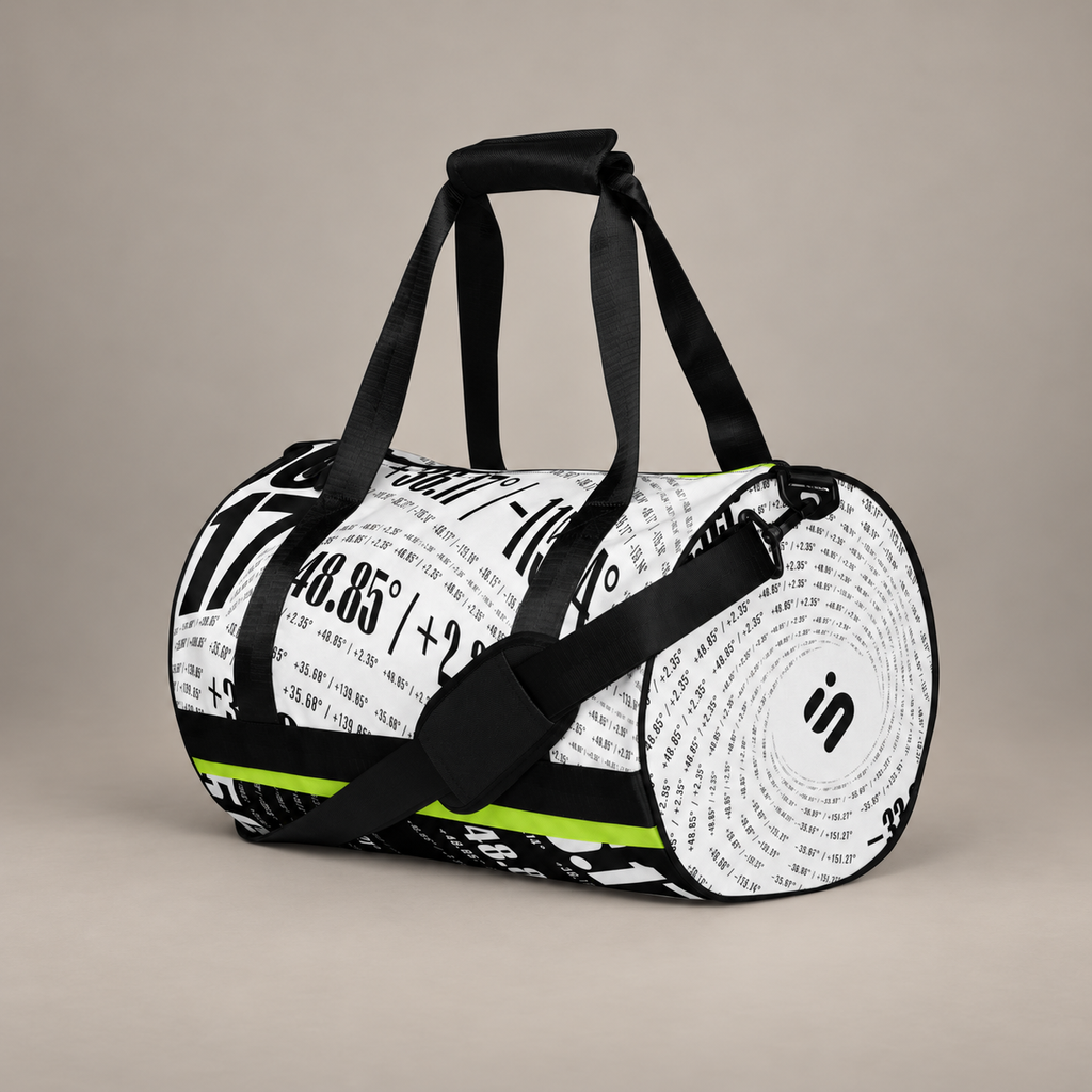 Personal Latitude - Gym Duffle Bag