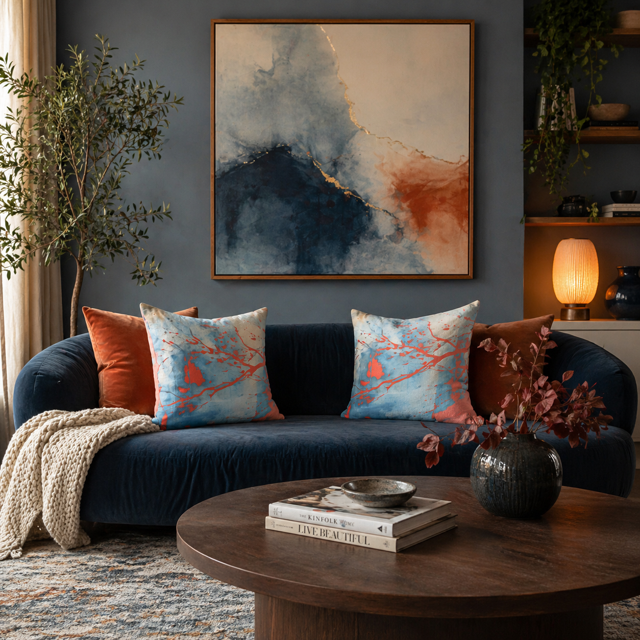 Tender Unfolding - Throw Pillow