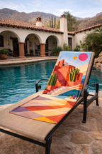Terracotta Afterglow - Beach Towel