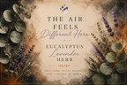 The Air Feels Different Here - Eucalyptus + Lavender Soy Candle Jar