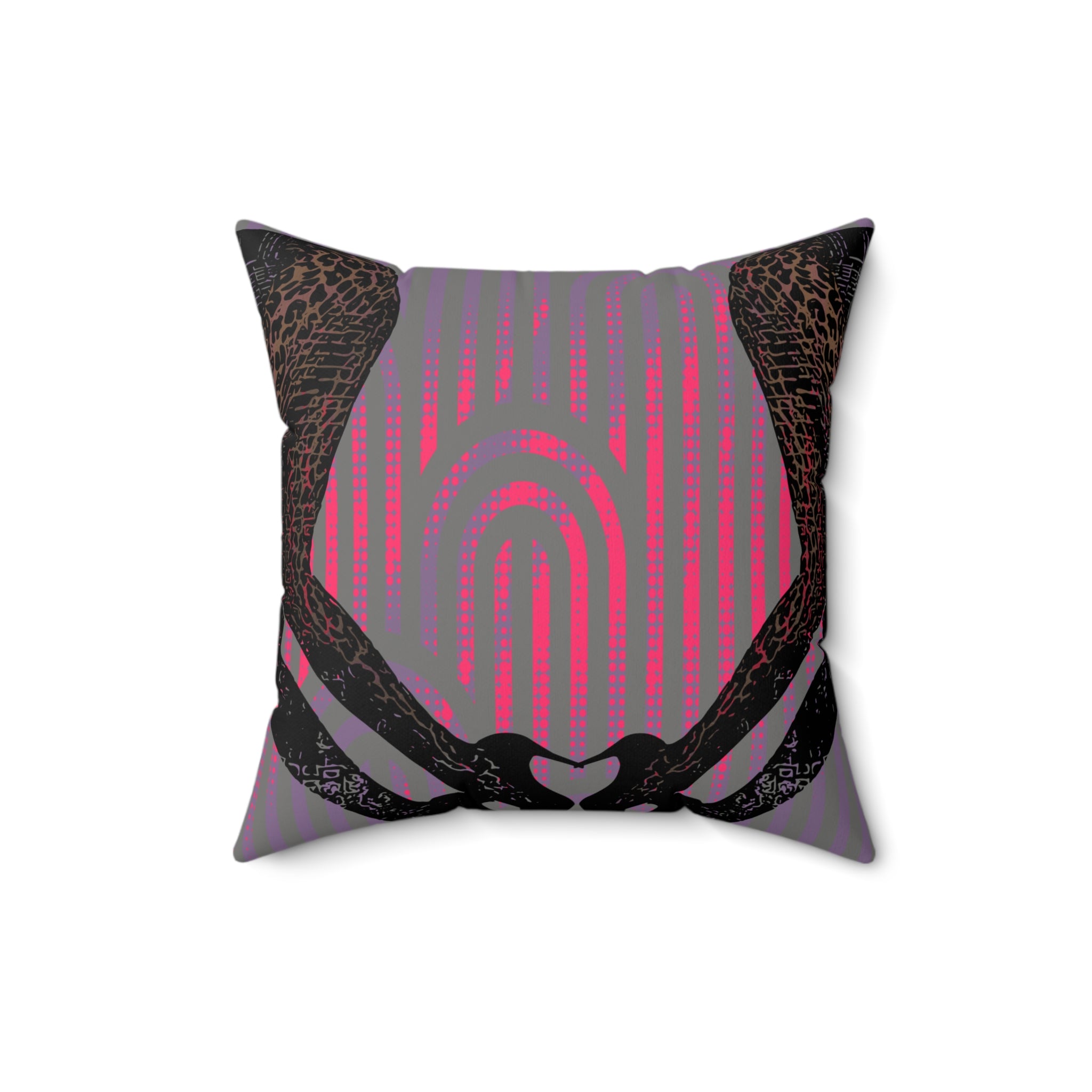 The Arch of Intention - Faux Suede Throw Pillow