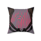 The Arch of Intention - Faux Suede Throw Pillow