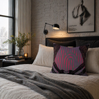 The Arch of Intention - Faux Suede Throw Pillow