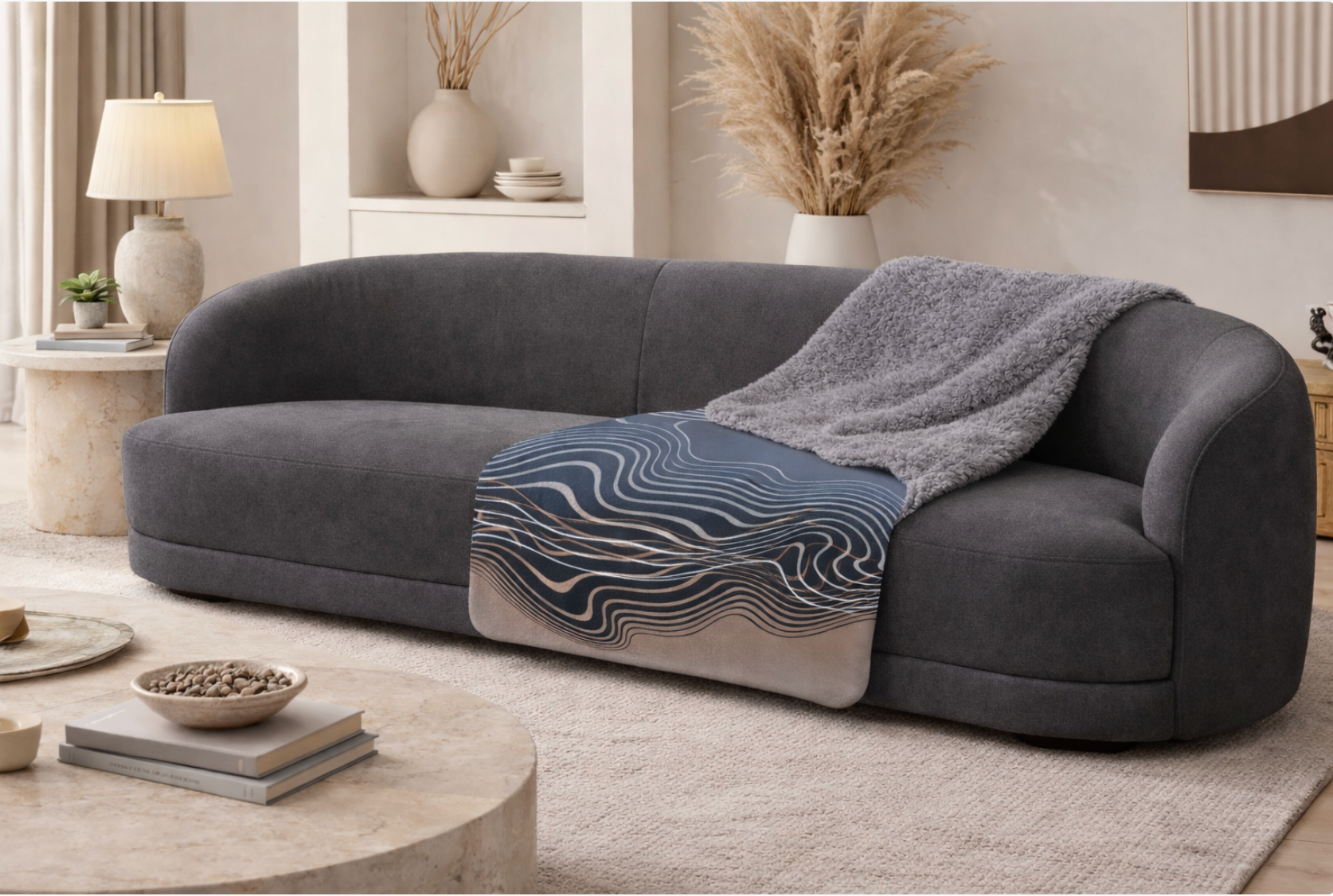 The Contour - Sherpa Blanket