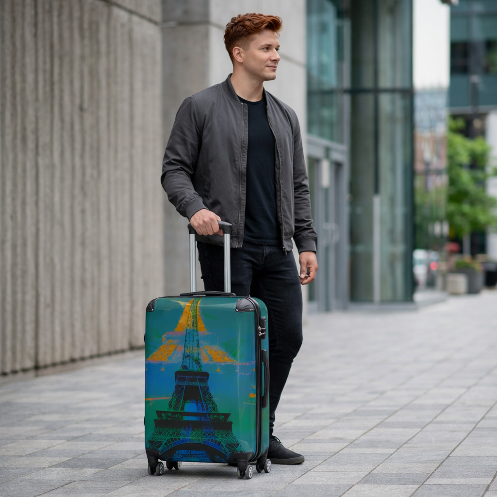 The Electric Landmark - Suitcase - Carry-On - Roller