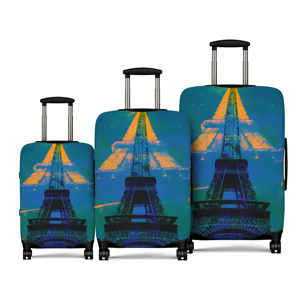 The Electric Landmark - Luggage Cover