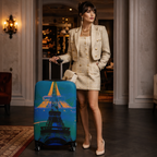 The Electric Landmark - Luggage Cover