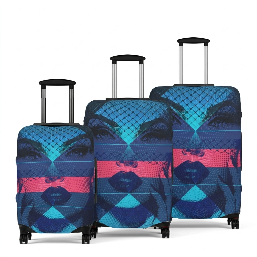 The Electric Muse - Luggage Cover
